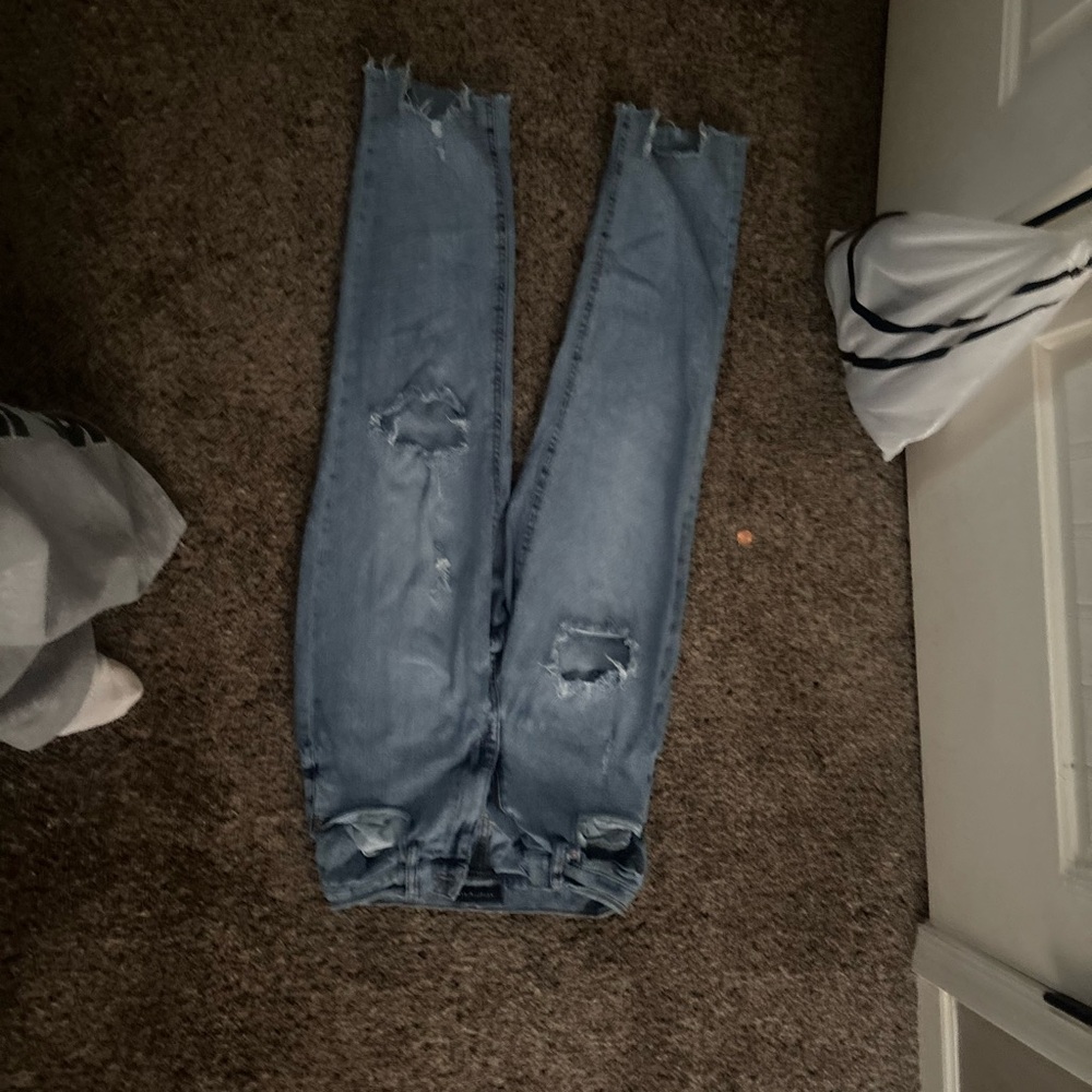 Aeropostale Distressed Blue Jeans